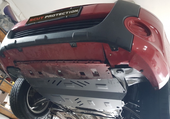 Steel sump guard for Peugeot Partner
