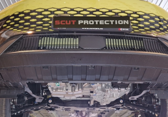 Aluminum sump guard for BAIC Beijing X55
