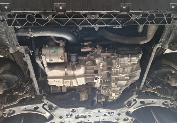 Steel sump guard for Baic Beijing X75