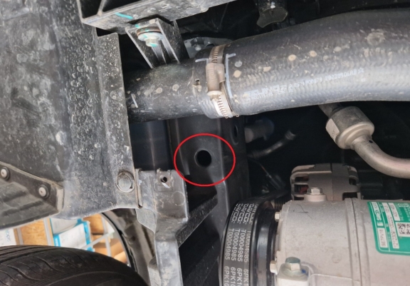Steel sump guard for Baic Beijing X75