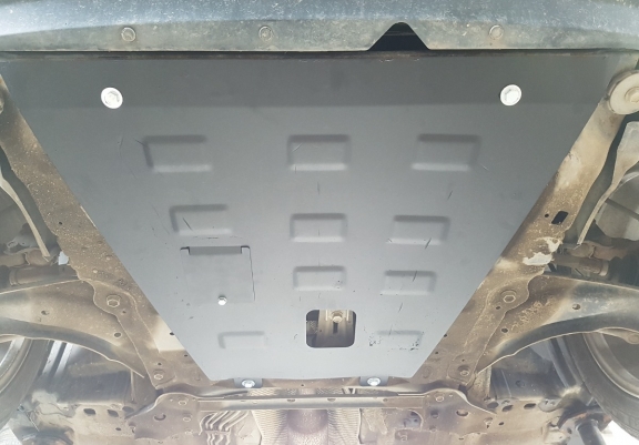 Steel sump guard for Nissan Pulsar