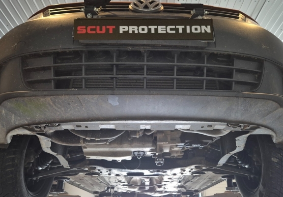 Aluminum sump guard for VW Caddy  - Webasto