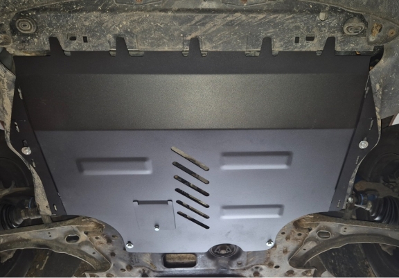 Aluminum sump guard for VW Caddy  - Webasto