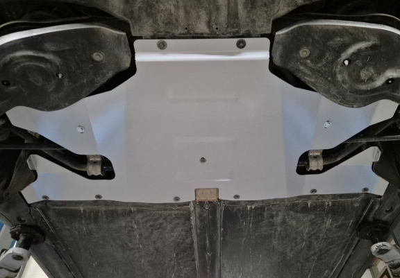 Rear electric aluminum motor guard - Tesla Model Y