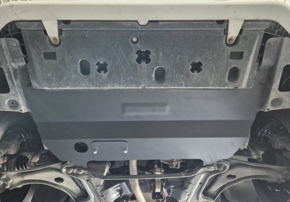Steel sump guard for Peugeot 2008