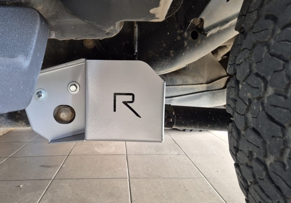 Aluminium rear trailing arm sensor guard Ford Ranger Raptor