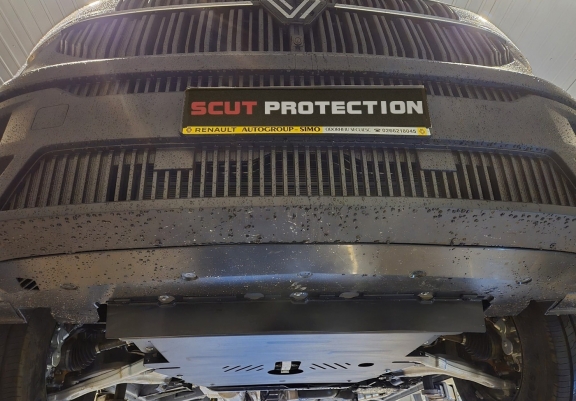 Aluminium  sump guard for Renault Master