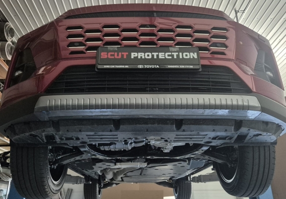Steel sump guard for Toyota Rav4