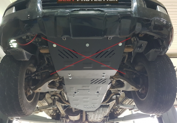 Steel gearbox guard for Lexus GX