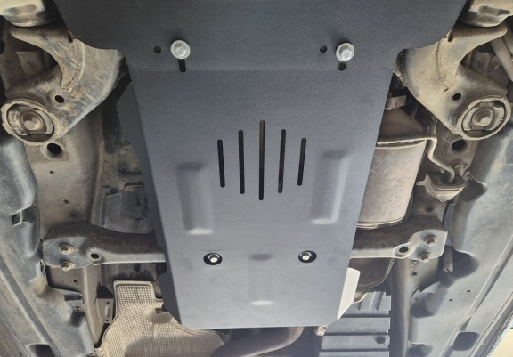 Steel manual gearbox guard for VW Touareg 7L