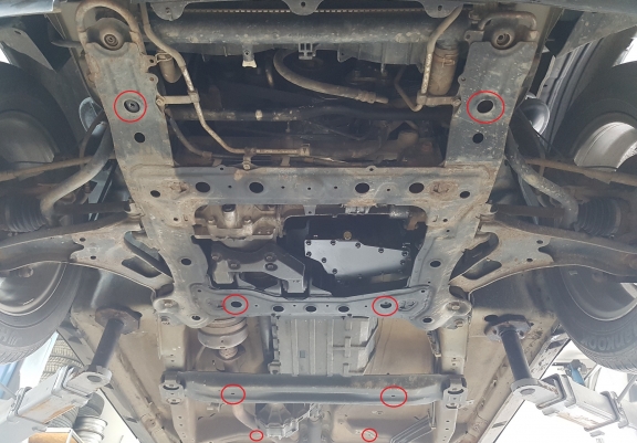 Steel sump guard for Suzuki Grand Vitara - promotional package