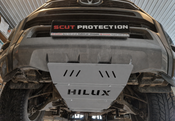 Aluminum radiator guard for Toyota Hilux Invincible