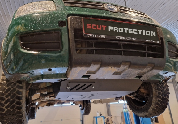 Steel sump guard for Fiat Panda 4x4 - promotional package