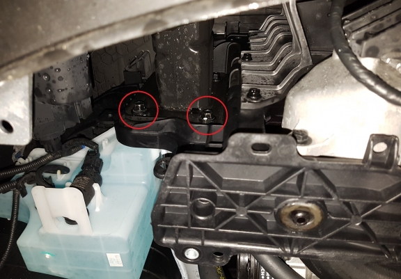 Aluminum sump guard for Hyundai i30